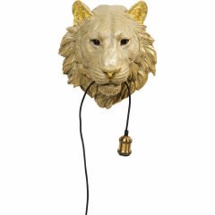 Animal Tiger Head Duvar Lambası 34cm