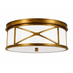 Talen Eskitme Gold Gövde Beyaz Pvc Kaplama Plafonyer