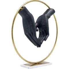 Elements Heart Hand Poliresin Dekoratif Obje