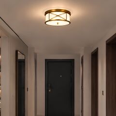 Talen Eskitme Gold Gövde Beyaz Pvc Kaplama Plafonyer