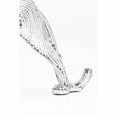 Mosaic Walking Leopard 32cm