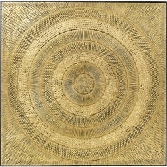 Art Circle Gold Object Resim 120x120cm