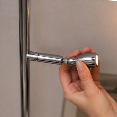 Axis Ayarlanabilir Okuma Başlıklı Gümüş LED Sarkıt