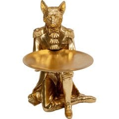 Sitting Waiter Fox Dekoratif Obje 36cm