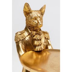 Sitting Waiter Fox Dekoratif Obje 36cm