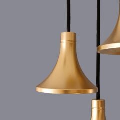 Eclissa Beşli Gold Sarkıt