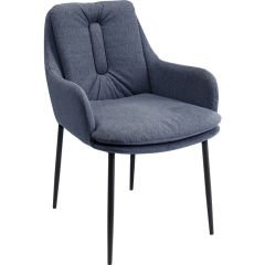 Thea Dark Grey Kolçaklı Sandalye