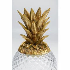 Pineapple Şeffaf Cam Dekoratif Vazo