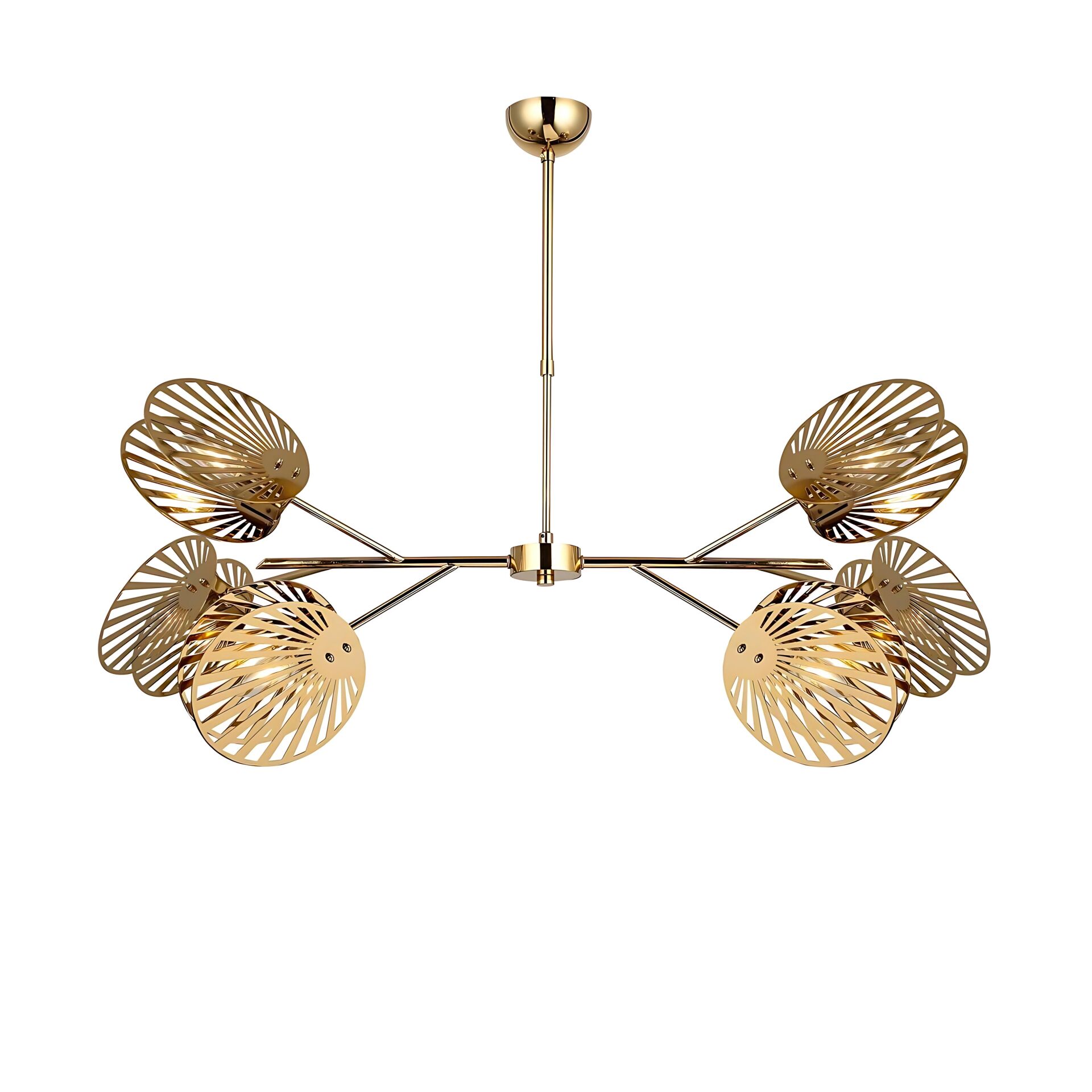 Beluna Lazer Kesim Gold Avize