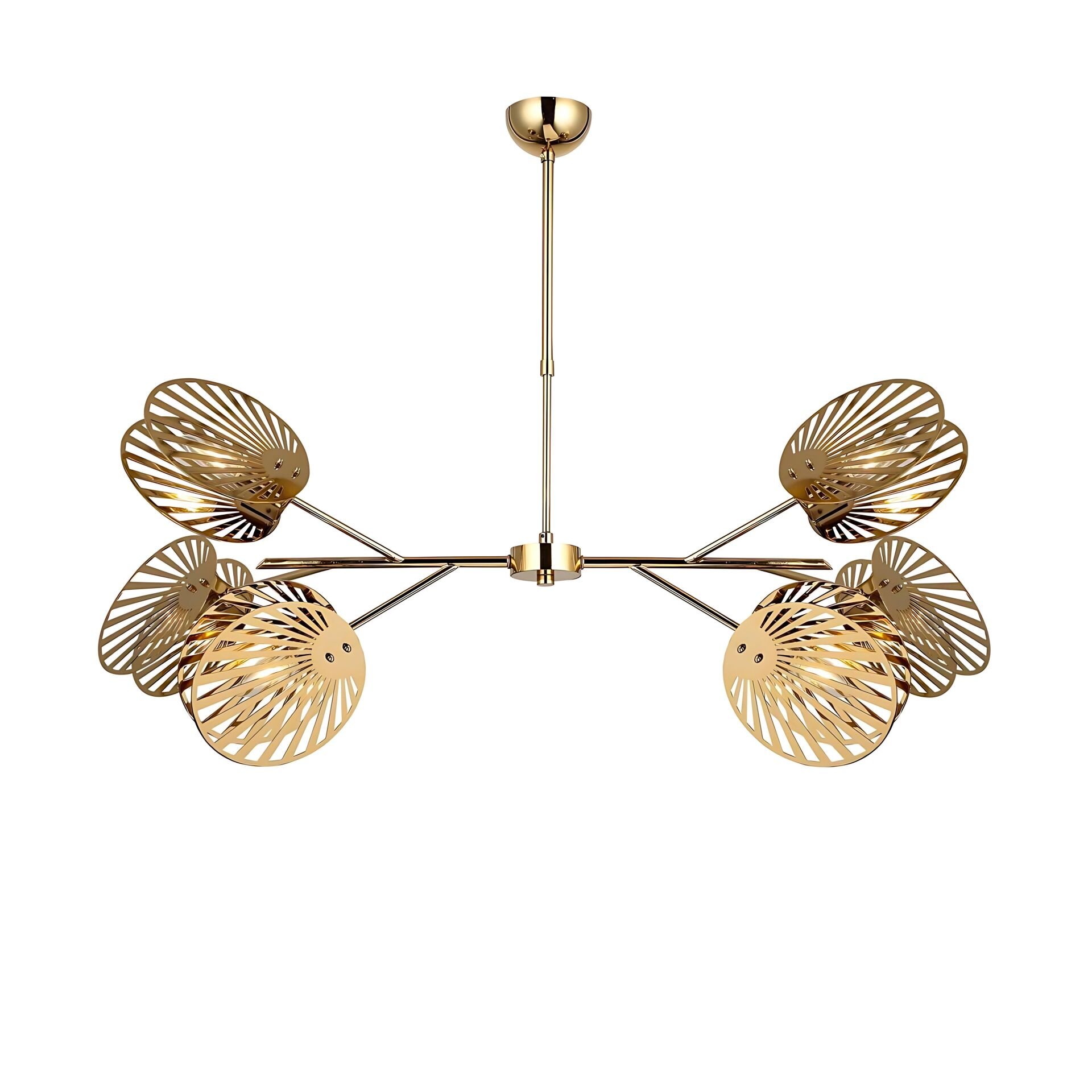 Beluna Lazer Kesim Gold Avize