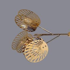 Beluna Lazer Kesim Gold Avize