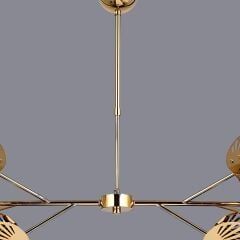 Beluna Lazer Kesim Gold Avize