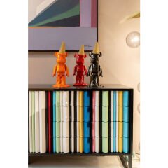 Deco Figurine Gelato Bear Red 40cm