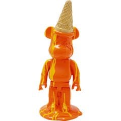 Gelato Bear Orange Dekoratif Obje 40cm