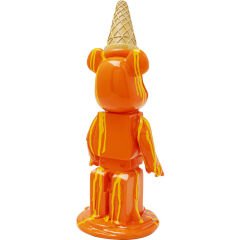 Gelato Bear Orange Dekoratif Obje 40cm