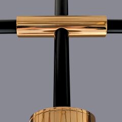 Arinna Spot Siyah Gold Avize