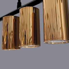 Arinna Spot Siyah Gold Avize