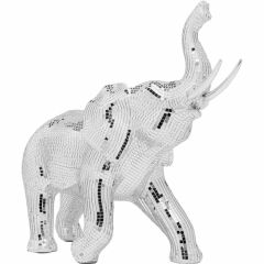 Mosaic Elephant Dekoratif Obje 41cm