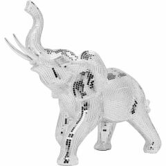 Mosaic Elephant Dekoratif Obje 41cm