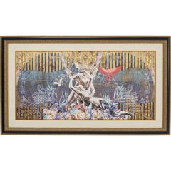Lovers Çerçeveli Resim 180x106cm