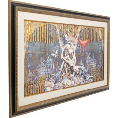 Lovers Çerçeveli Resim 180x106cm