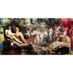 Rock n Roll Cam Tablo 180x90cm