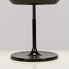 Metal Başlıklı Abajur Siyah