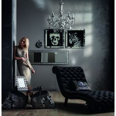 Leopar Aynalı Resim Çerçevesi