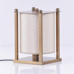 Masaüstü Abajur Eskitme Gold