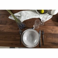 Organic Gri Tabak Derin 21cm