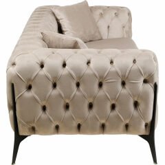 Sofa Bellissima 2-Seater Velvet Taupe Kanepe