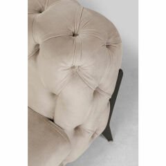 Sofa Bellissima 2-Seater Velvet Taupe Kanepe