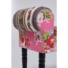 Wing Patchwork Kırmızı Bench
