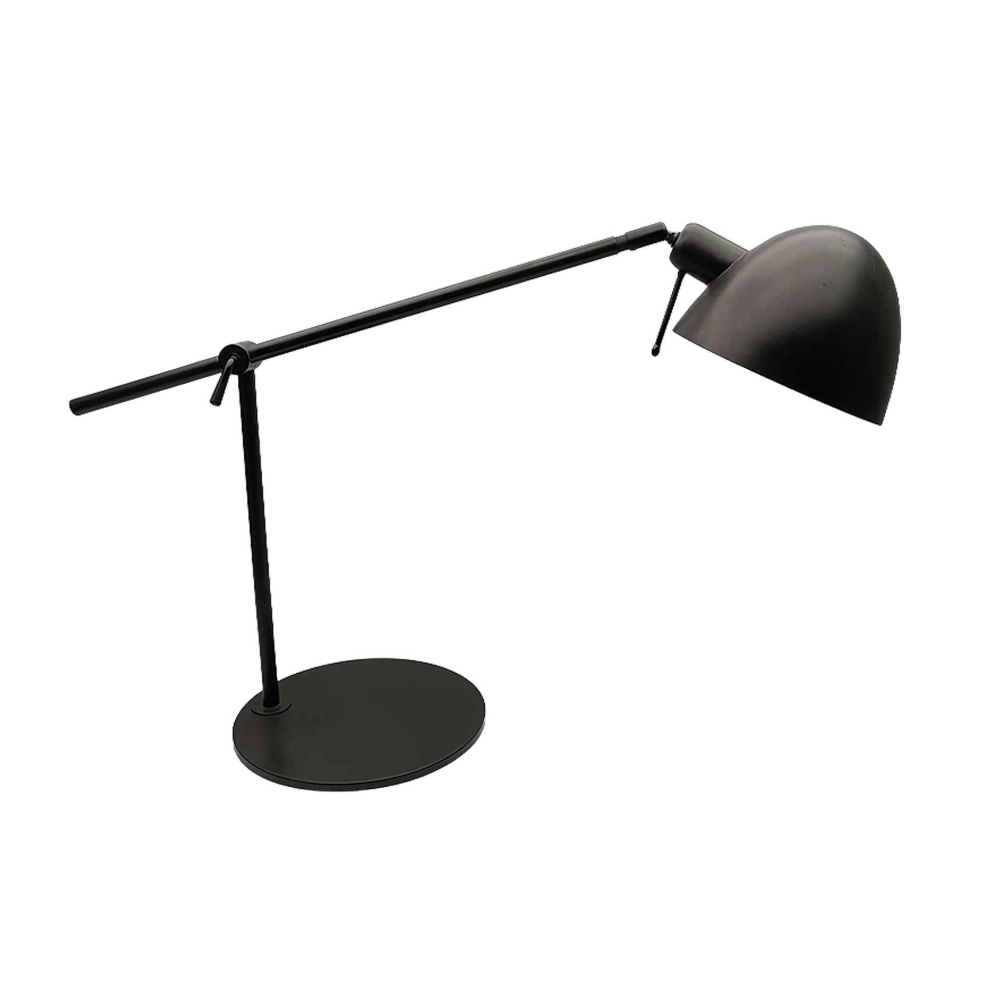 Oynar Başlıklı Metal Masa Lambası Siyah