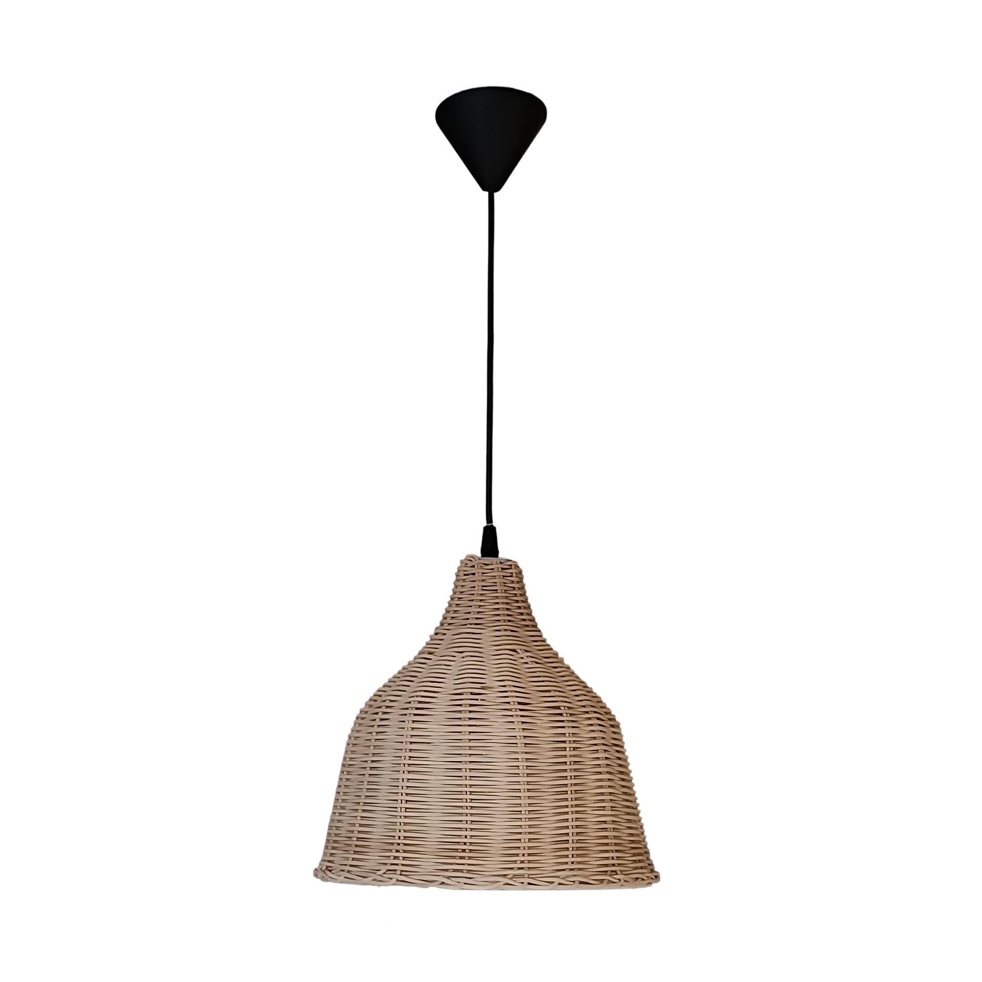 Vivo Krem Rattan Sarkıt Avize