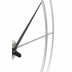 Simple Pure Silver Duvar Saati 95cm
