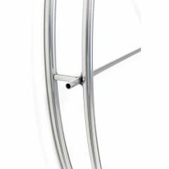 Simple Pure Silver Duvar Saati 95cm