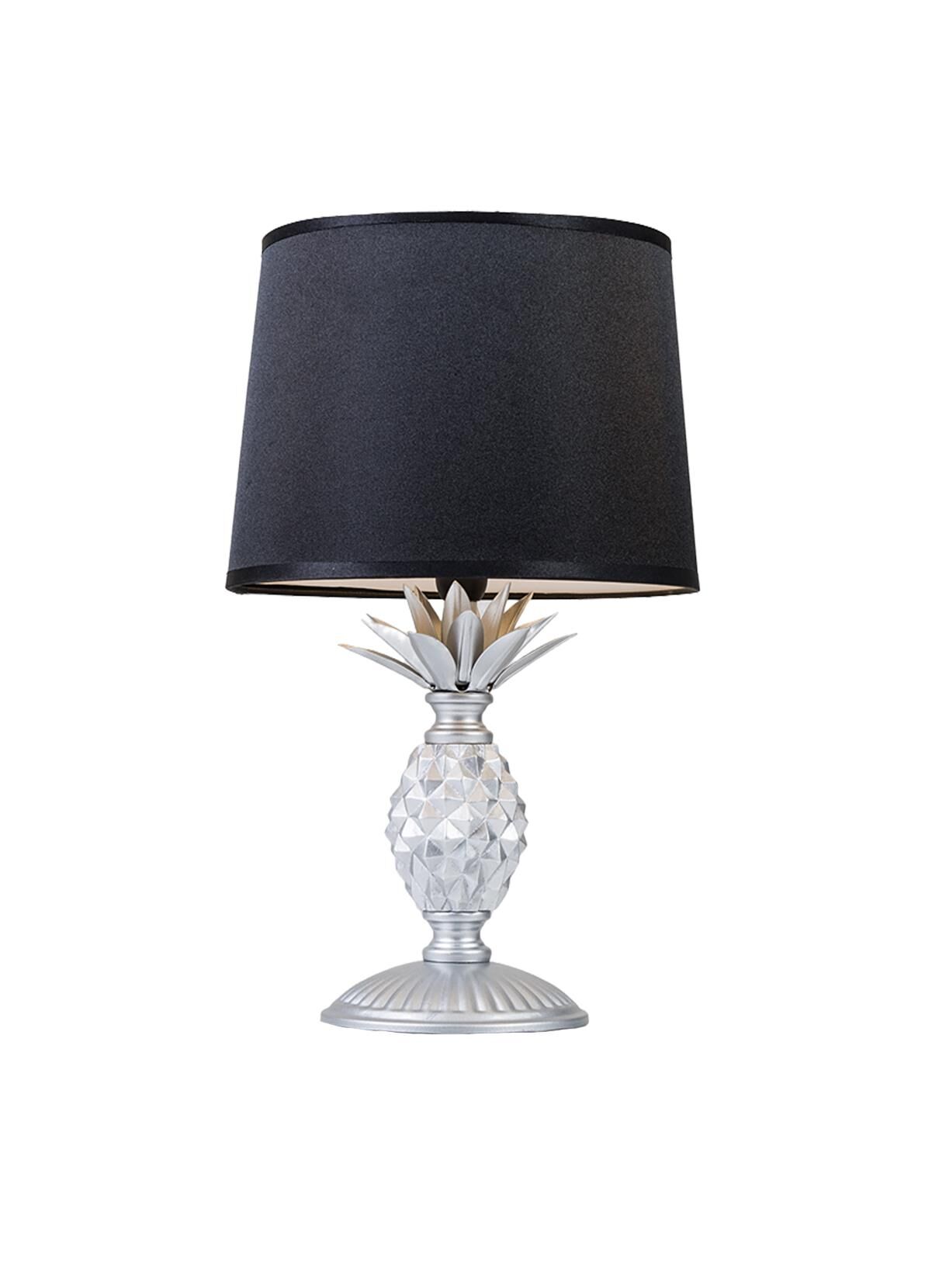 Ananas Abajur Gümüş / Siyah - 2057