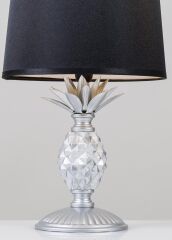 Ananas Abajur Gümüş / Siyah - 2057