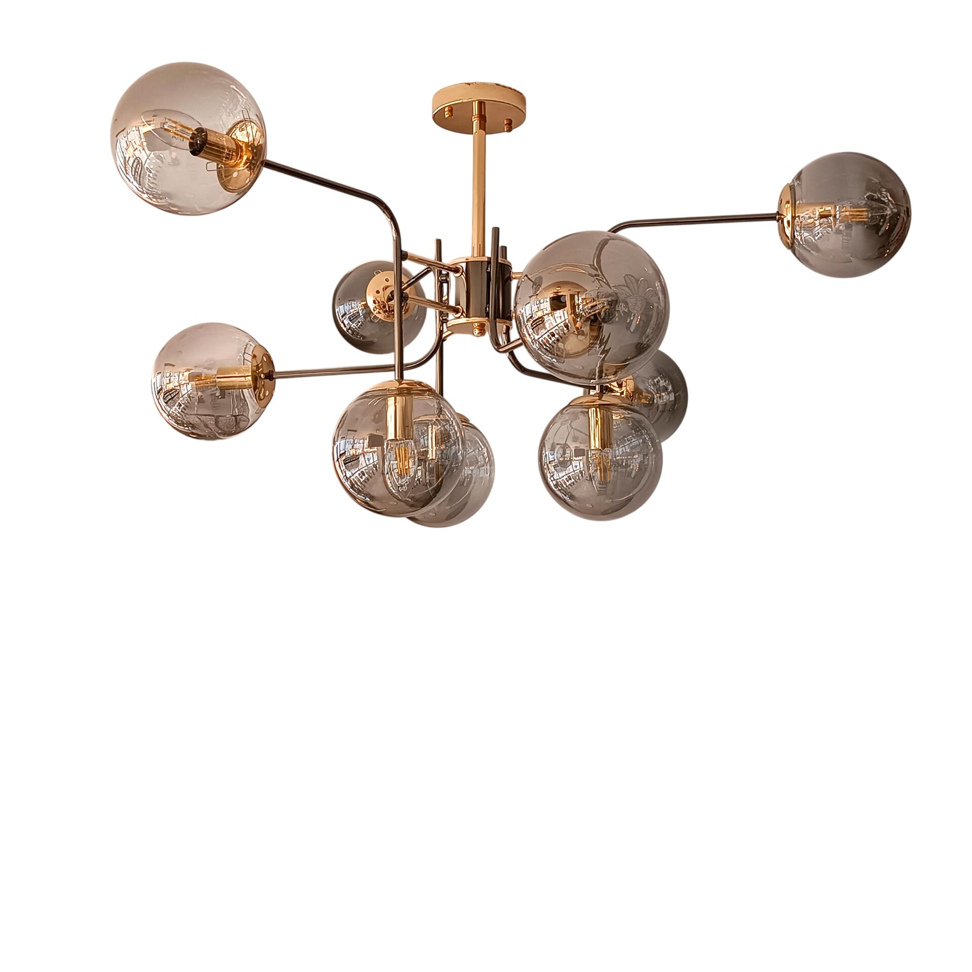 Aluna Dokuz Kollu Glop Avize