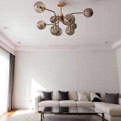 Aluna Dokuz Kollu Glop Avize