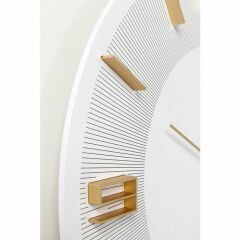 Leonardo Beyaz/Gold Duvar Saati