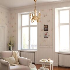 Vetra  Dört Kollu Cam Avize