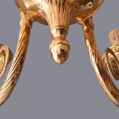 Shina Beş Kollu Metal Avize