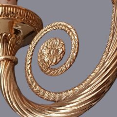 Shina Beş Kollu Metal Avize