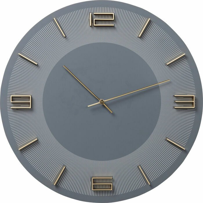 Leonardo Grey Gold Duvar Saati