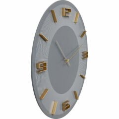 Leonardo Grey Gold Duvar Saati
