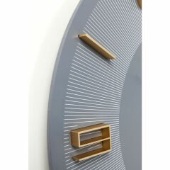 Leonardo Grey Gold Duvar Saati