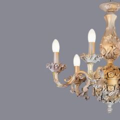 Brighto Altı Kollu Polyseter Avize