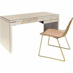 Pearl Lüks MDF Lake Çalışma Masası